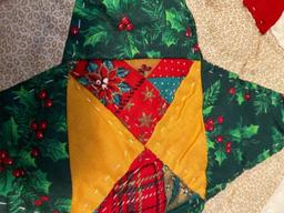 Hand Stitched Xmas Quilt