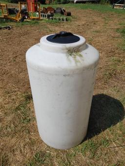 65 Gallon Poly Storage Tank