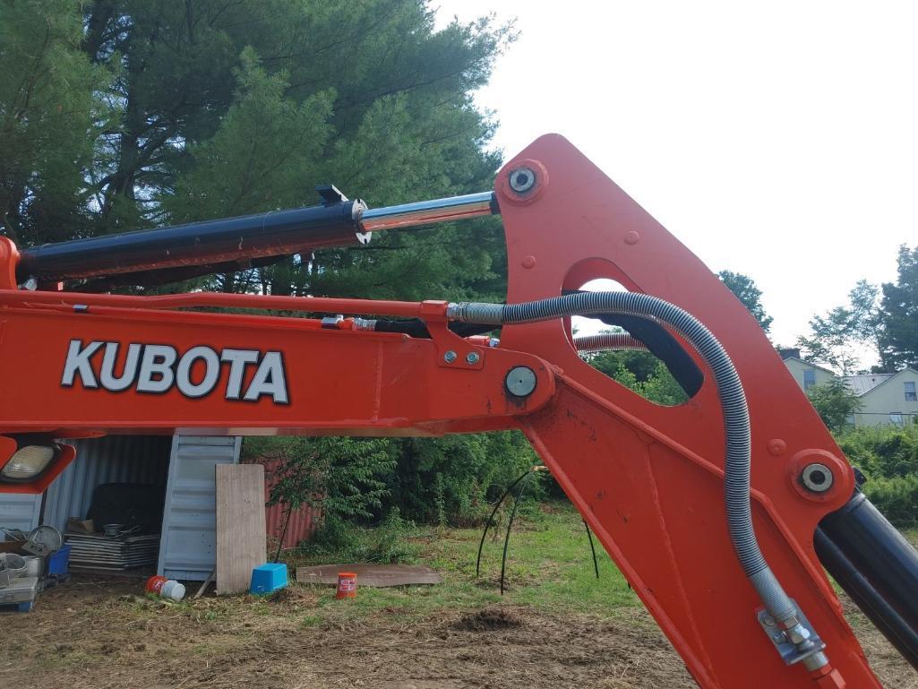 Kubota KX040-4 Excavator w/ Hydraulic Thumb & 2 Way Floating Angle Blade