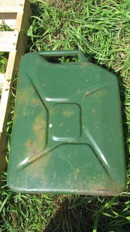 (2) 20 Liter Jerry Cans