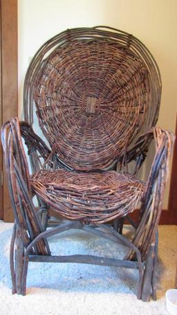 Adirondack Twig Arm Chair