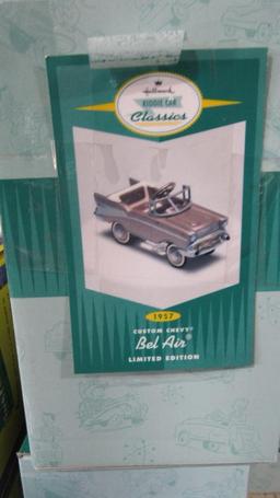 (7) Hallmark Classics Bel Air Pedal Car Diecast Replicas