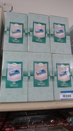 (6) Hallmark Classics Oldsmobile Pedal Car Diecast Replicas