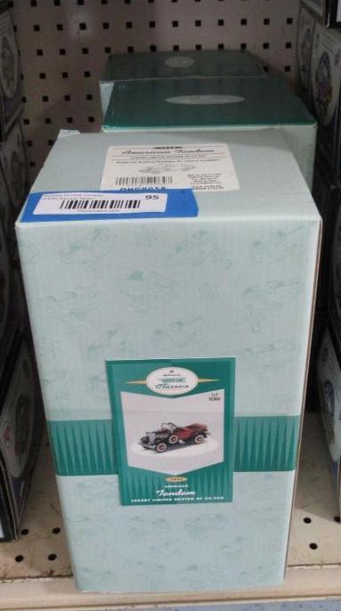 (3) Hallmark Classics Tandem Pedal Car Diecast Replicas