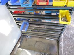 Roll Around Bin Cart & Contents