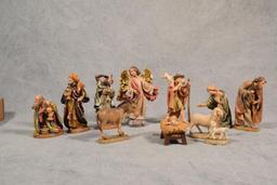 Anri Nativity Figurines w/o Stable