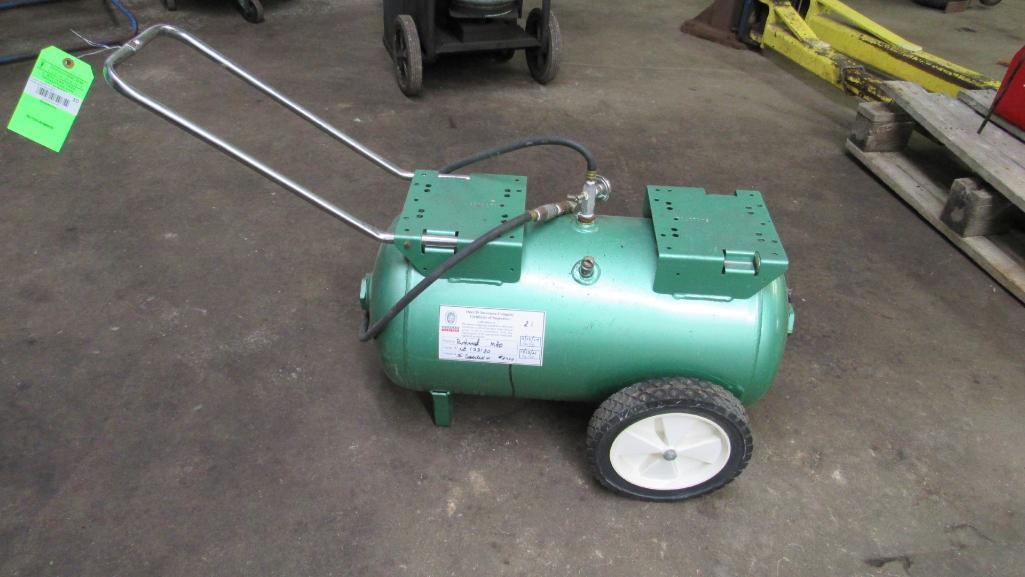 Portable Air Tank on Wheels