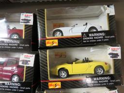 (9) Maisto Motorized Diecast Cars