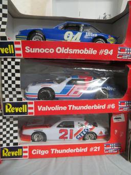 (13) Revell Diecast Stock Cars 1:24 Scale