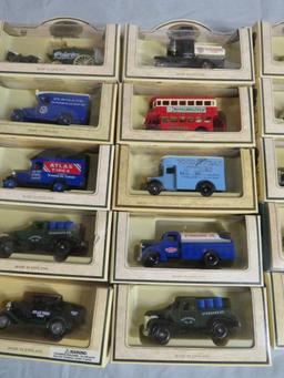 (27) Days Gone Vintage Style Collectible Die Cast Cars & Trucks