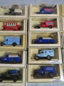 (27) Days Gone Vintage Style Collectible Die Cast Cars & Trucks