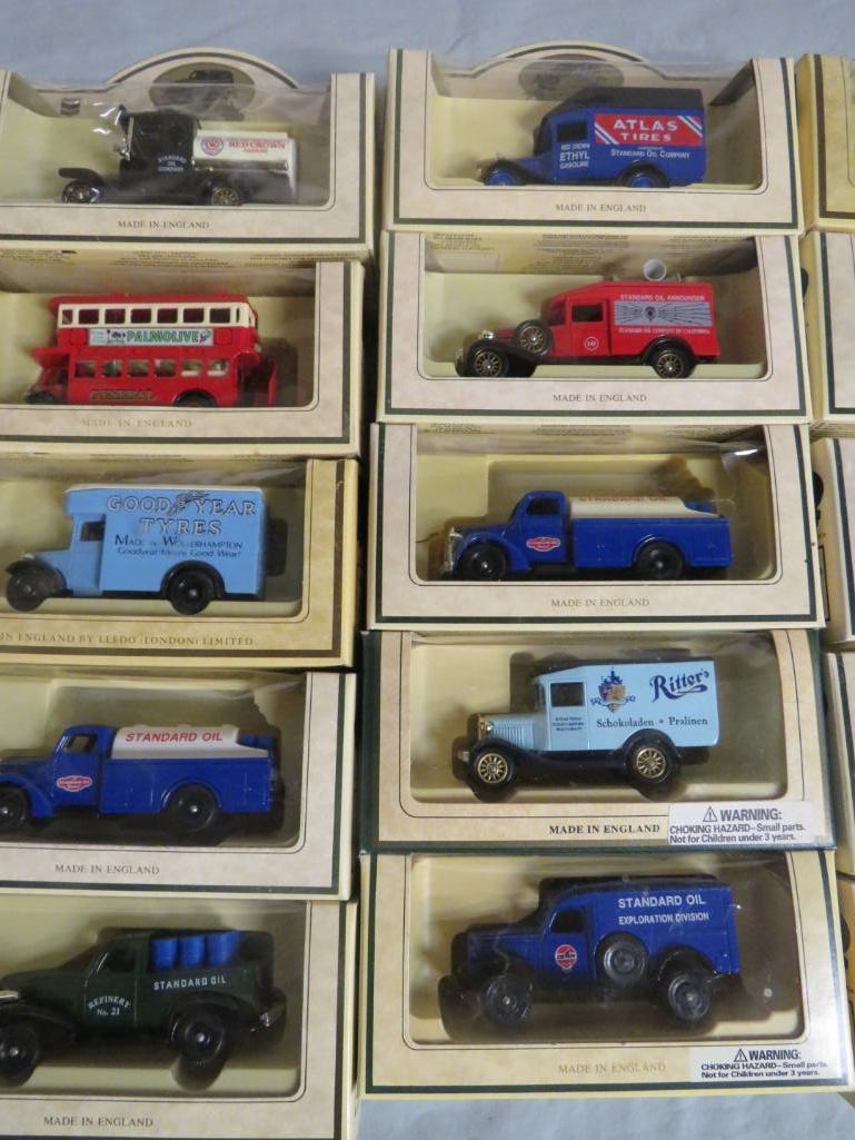 (27) Days Gone Vintage Style Collectible Die Cast Cars & Trucks