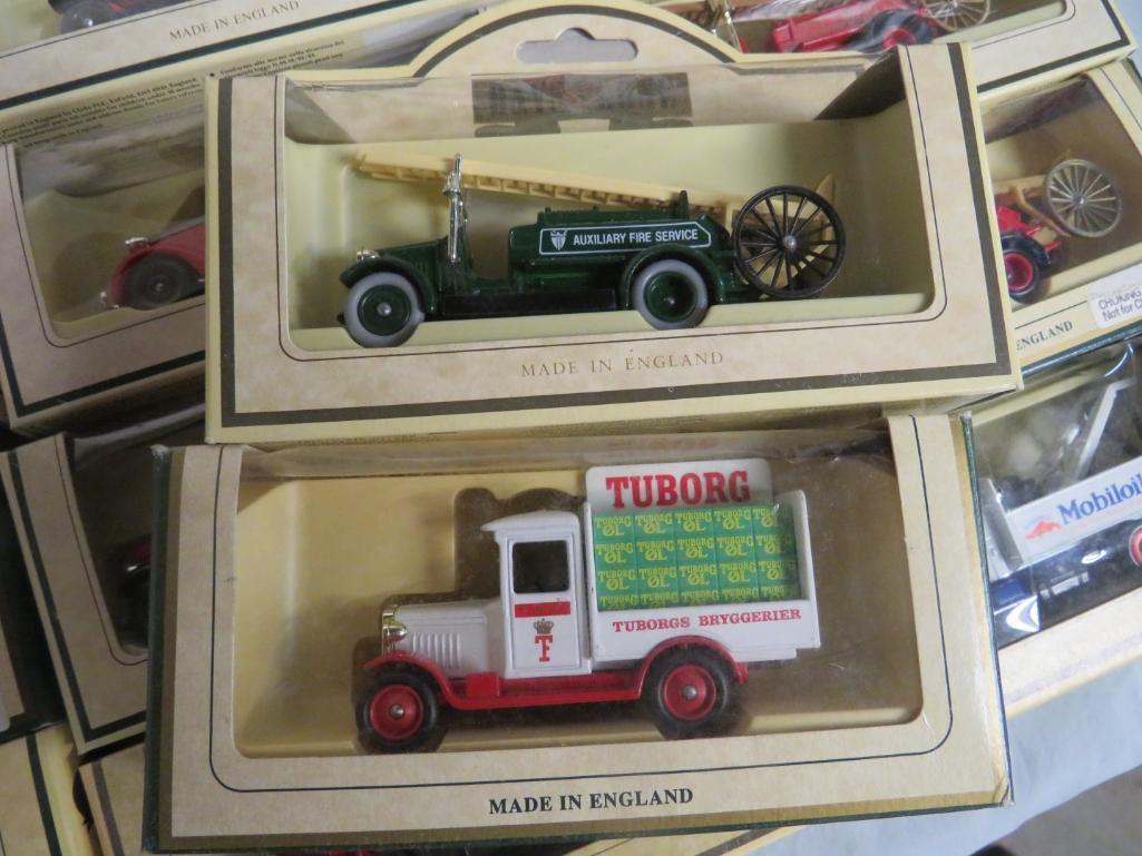 (27) Days Gone Vintage Style Collectible Die Cast Cars & Trucks