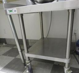 Stainless Steel Roll Around Work Station