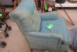 Vintage Quilted Armchair