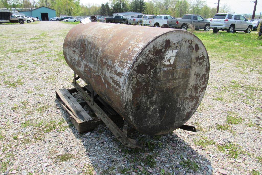 250 Gallon Steel Skid Fuel Tank