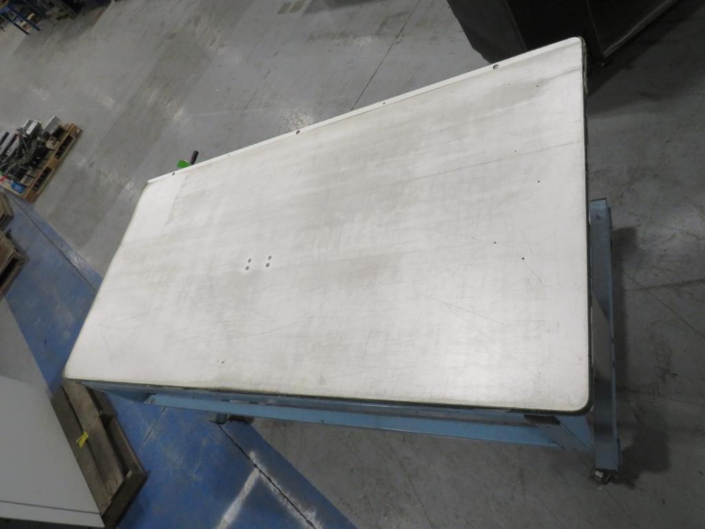 Roll Around Electric Work Table