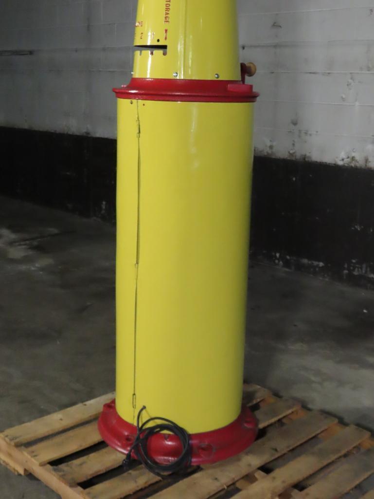 Antique Fry Shell Gasoline Pump