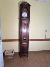 French Provincial Tall Case Clock