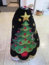 (2) 50" Diameter Christmas Tree Tapestry Skirts