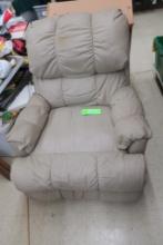 Recliner Grey Leather