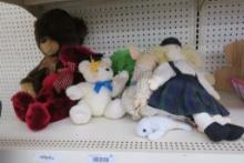 Lot of Stuffed Animals And Dolls