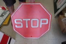 Stop Sign 8 Sided Street Metal