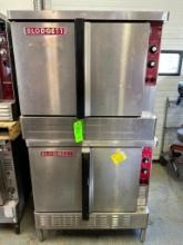 Pair of Blodgett Stacking Convection Ovens