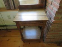 (3) Wooden Side Tables