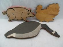 Wooden Animal Cutouts