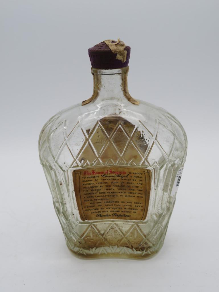 Seagram's Crown Royal Bottle