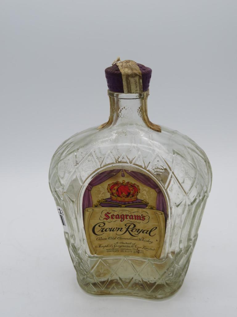 Seagram's Crown Royal Bottle