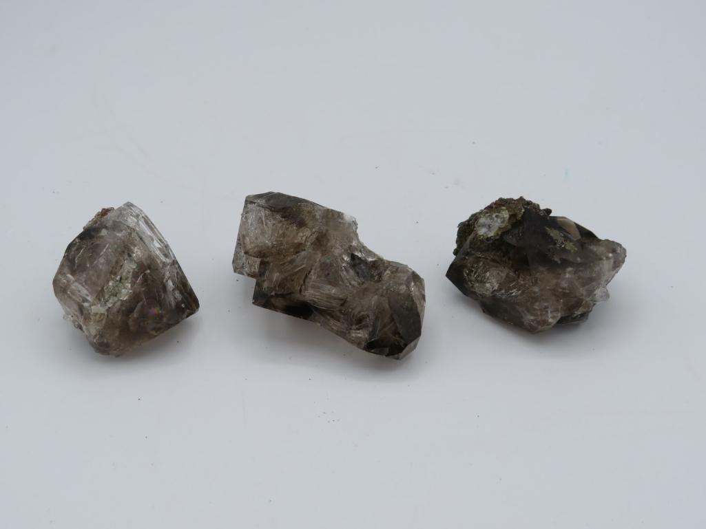 (3) Quartz Crystal Clusters