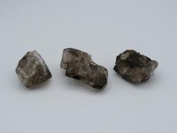 (3) Quartz Crystal Clusters