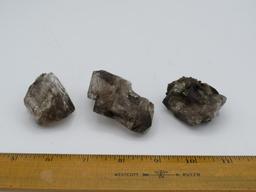 (3) Quartz Crystal Clusters