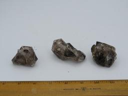 (3) Quartz Crystal Clusters