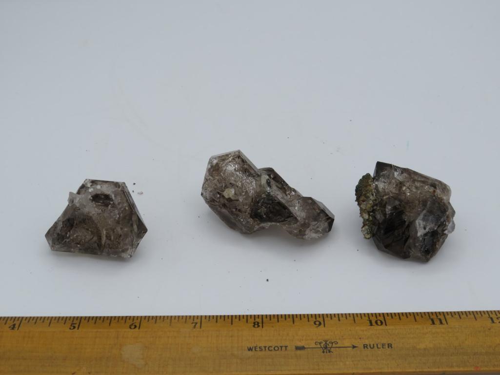 (3) Quartz Crystal Clusters