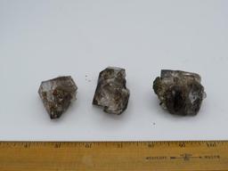 (3) Quartz Crystal Clusters