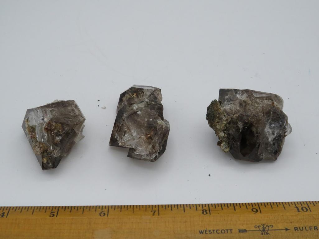 (3) Quartz Crystal Clusters