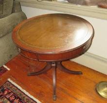 Antique Drum Table