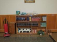 3-Shelf 6' Oak Bookcase