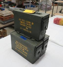 (3) Steel Ammo Boxes