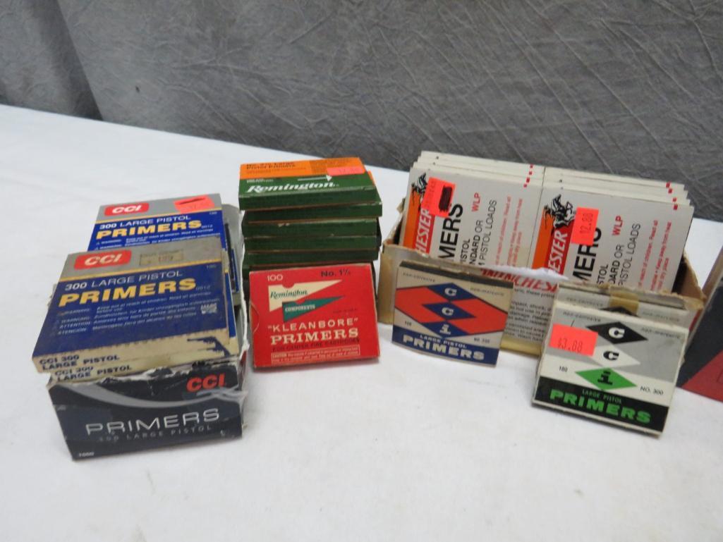 (19) Packs of Small Pistol Primers