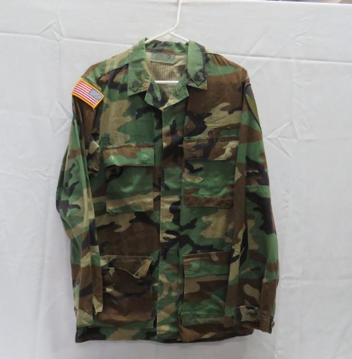 (3) Woodland BDU Tops