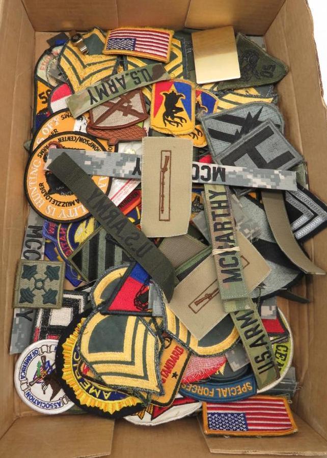 U.S. Military Patches, Chevrons, Firearms Patches Etc.