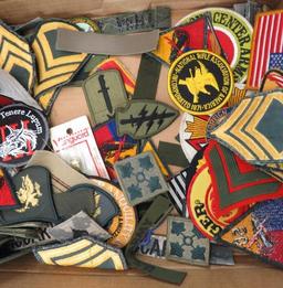 U.S. Military Patches, Chevrons, Firearms Patches Etc.