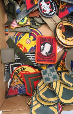 U.S. Military Patches, Chevrons, Firearms Patches Etc.