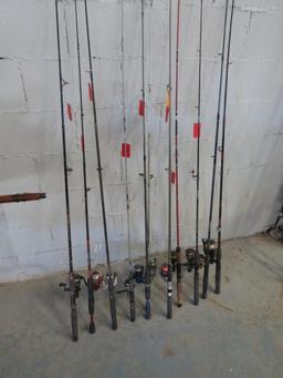 (10) Spinning Reel Fishing Rods