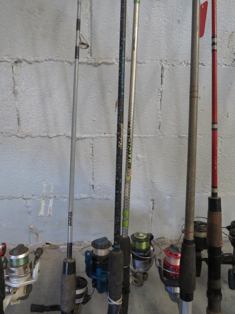 (10) Spinning Reel Fishing Rods