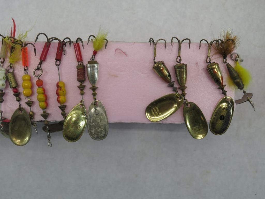 (49 +/-) Spinner Bait Fishing Lures